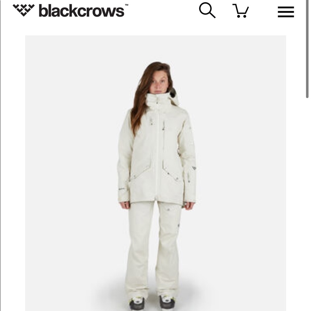 Black Crow Snow Ski Board Jacket